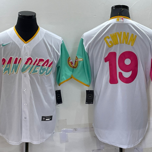 MLB San Diego Padres #19 Tony Gwynn White 2022 City Connect Jersey
