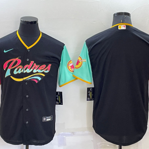 MLB San Diego Padres Blank Black 2022 City Connect Jersey