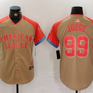 Men's New York Yankees #99 Aaron Judge 2024 All-Star Stitched Jersey