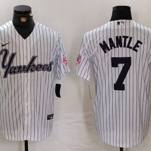 Men's New York Yankees #3 Babe Ruth White Cool Base Stitched Baseball Jersey