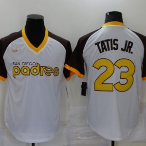 MLB San Diego Padres #23 Fernando Tatis Jr. Throwback Jersey