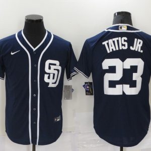 MLB San Diego Padres #23 Tatis Jr. Blue Nike Game Jersey