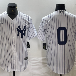 Men's New York Yankees #0 Marcus Stroman White Cool Base Stitched Baseball Jersey