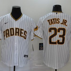 MLB San Diego Padres #23 Fernando Tatis Jr. White Game Nike Jersey