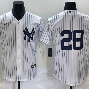 MLB New York Yankees #28 Josh Donaldson White Nike Game Jersey