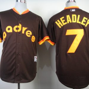 MLB San Diego Padres #7 Headley Coffee jerseys