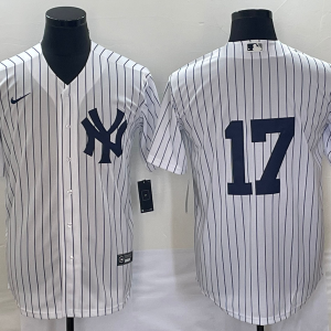 MLB New York Yankees #17 Matt Holliday White Game Nike Jersey