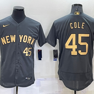 MLB New York Yankees #45 Gerrit Cole 2022 All-Star Flex Base Elite Jersey