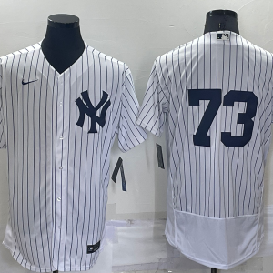 MLB New York Yankees #73 Michael King White Flex Base Elite Jersey