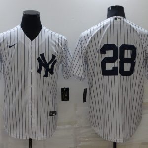 MLB New York Yankees #28 Josh Donaldson White Nike Game Jersey