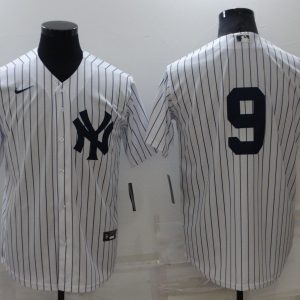 MLB New York Yankees #9 Roger Maris White Game Nike Jersey