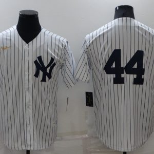 MLB New York Yankees #44 Reggie Jackson White Game Nike Jersey