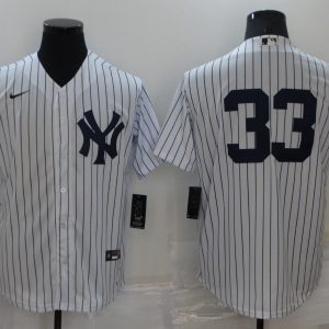 MLB New York Yankees #33 Greg Bird White Jersey
