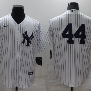 MLB New York Yankees #44 Reggie Jackson White Jersey