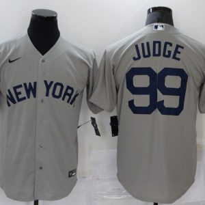 MLB New York Yankees #99 Judge Grey Game Nike Jersey