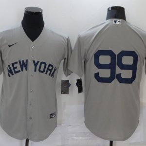 MLB New York Yankees #99 Judge Grey Game Nike Jersey
