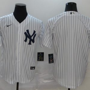 MLB New York Yankees White Game Nike Blank Jersey