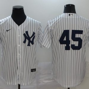 MLB New York Yankees #45 Gerrit Cole White Game Nike Jersey