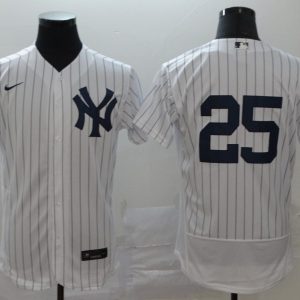 MLB New York Yankees #24 Gleyber Torres White Flex Base Stitched Jersey