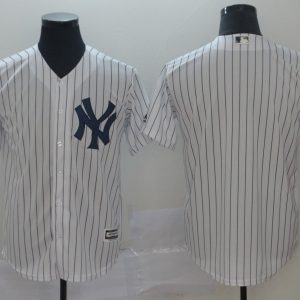 New York Yankees White Blank Game Men Jersey