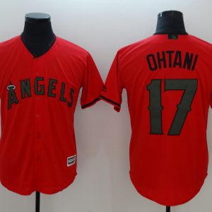 MLB Los Angeles Angels #17 Ohtani  Nike Game Jersey