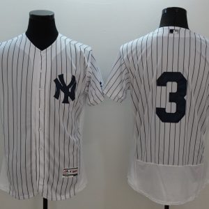 Majestic MLB New York Yankees #3 Babe Ruth Elite White Jersey