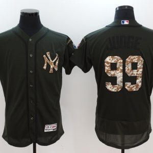 MLB New York Yankees #99 Judge Salute to Service Jersey