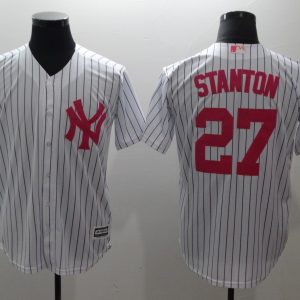 MLB New York Yankees #27 Stanton Monthers Day Jersey