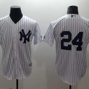 MLB New York Yankees #24 Game Jersey without Name