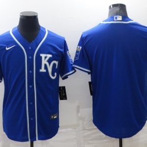 MLB Kansas City Royals Blank Blue Game Nike Jersey