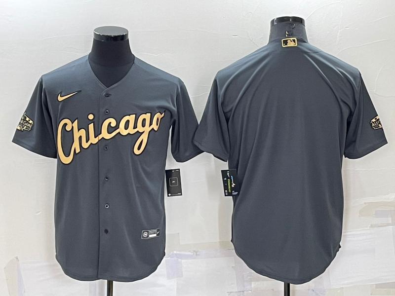 MLB Chicago White Sox Blank Charcoal 2022 All-Star Jersey