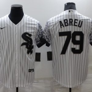 MLB Chicago White Sox #79 Jose Abreu White City Connect Jersey