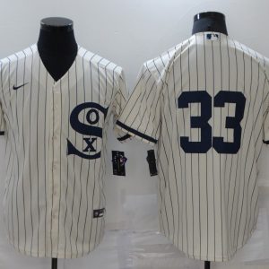 MLB Chicago White Sox #33 Lance Lynn 2021 Cream/Navy Field Of Dreams Jersey