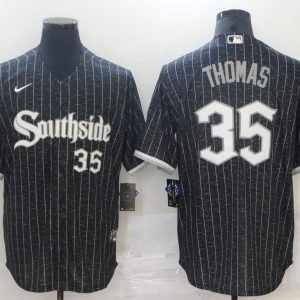 MLB Chicago White Sox #35 Thomas Black 2021 City Connect Jersey