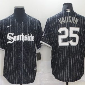 MLB Chicago White Sox #25 Abbott Black 2021 City Connect Jersey