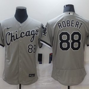 MLB Chicago White Sox #88 Robert Grey Flex Base Elite Jersey