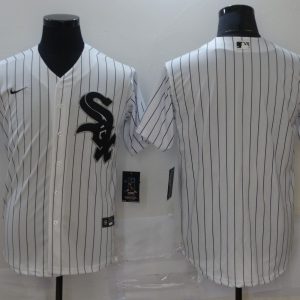 MLB Chicago White Sox Blank White Game Nike Jersey