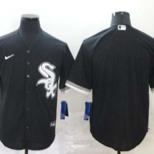 MLB Chicago White Sox Blank Black Game Nike Jersey