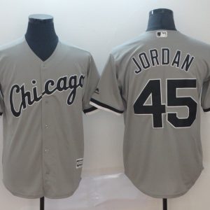 MLB Chicago White Sox #45 Jordan Grey Game Jersey