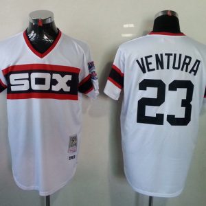 MLB Chicago White Sox Ventura #23 throwback Jersey
