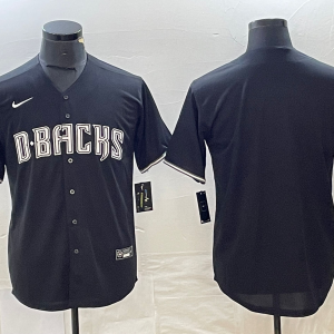 Men's Arizona Diamondbacks Blank Black Game Nike Jersey