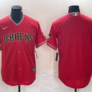 Men's Arizona Diamondbacks Blank Red Game Nike Jersey