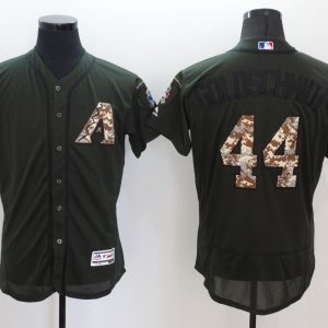 MLB Arizona Diamondbacks #4 Ketel Marte Green/Camo Service Flex Base Elite Jersey