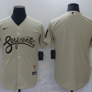 MLB Arizona Diamondbacks Blank 2021 Gold City Connect Jersey