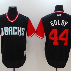 MLB Arizona Diamondbacks #44 Goldy All Rise Black Pullover Jersey