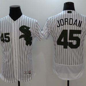 MLB Chicago White Sox #45 Jordan Memorial Day White Elite Jersey