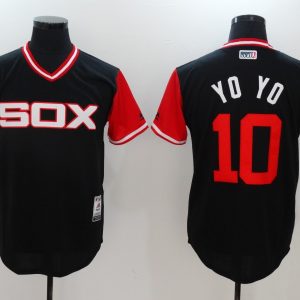 MLB Chicago White Sox #10 YO YO All Rise D.Blue Pullover New Jersey