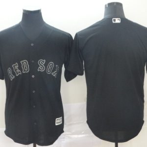 MLB Red Sox Blank Black 2019 Players' Weekend Player Men Jersey