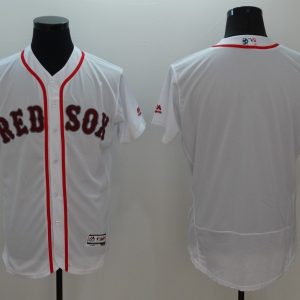 MLB Boston Red Sox Blank White Elite Jersey