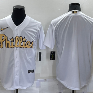 MLB Philadelphia Phillies Blank 2022 All-Star White Jersey